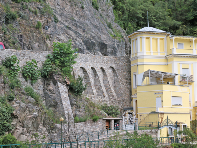 Muro di sostegno via Monte San Zeno